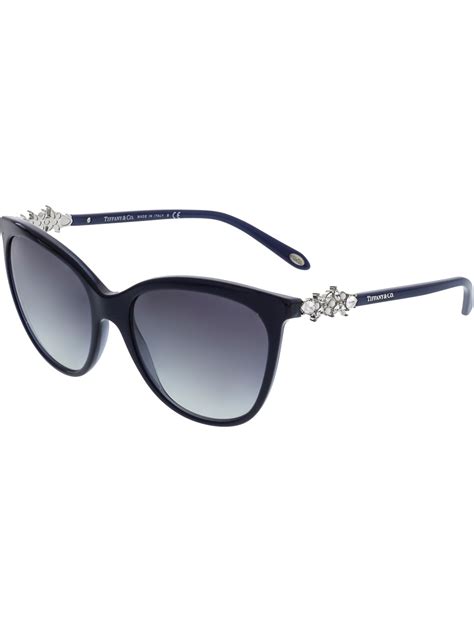 Tiffany & Co Women's Gradient TF4131HB-81913C-56 Blue Rectangle ...