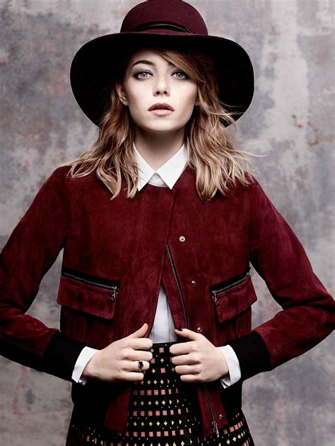 EMMA STONE – Vogue Magazine Photoshoot by Craig McDean – HawtCelebs