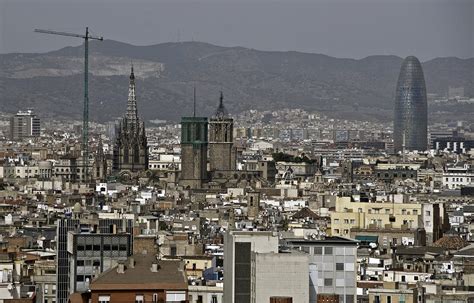 Barcelona Skyline - Ed O'Keeffe Photography