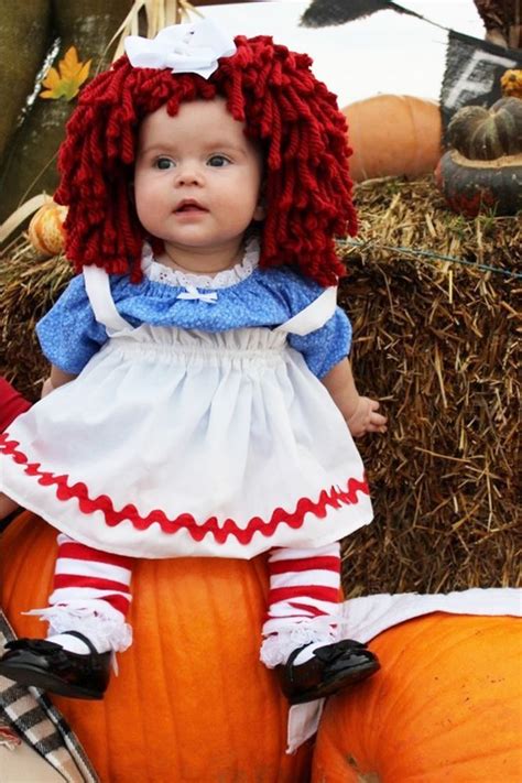 Raggedy Ann #halloweencostumekids | Baby girl halloween costumes, Toddler halloween costumes ...