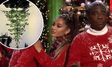 Ariana Grande Explains Her Upside Down Christmas Tree | HITS FM