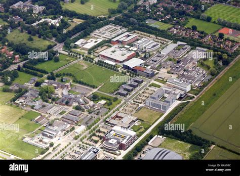 Aerial view of the West Cambridge Site, Cambridge University Stock Photo - Alamy