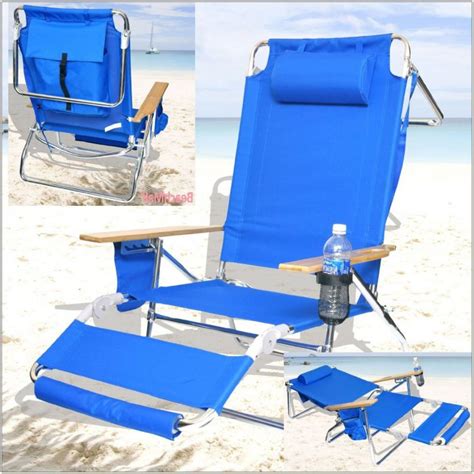 Wearever Backpack Beach Chair With Footrest - Chairs : Home Decorating ...