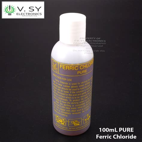 Pure Ferric Chloride for DIY Electronic PCB Etching Solution Circuit ...