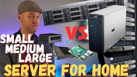 Best Server for Home: Small, Medium, Large (What Server Should I Get?) - YouTube