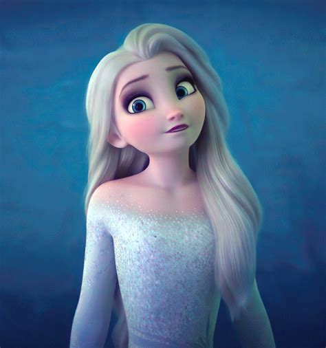 Lots of big and beautiful pictures of Elsa from Frozen 2 movie - YouLoveIt.com