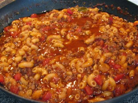 Rita's Recipes: American Hamburger Goulash