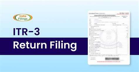 Income Tax Return (ITR) 3 Filing Form | How do I file my ITR-3 Form?