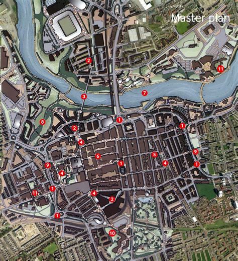 Sunderland City Centre Masterplan 2007. | Sunderland city, City ...