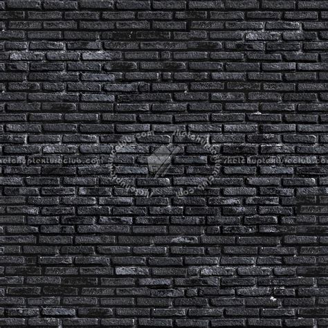 black brick wall PBR texture seamless 22021