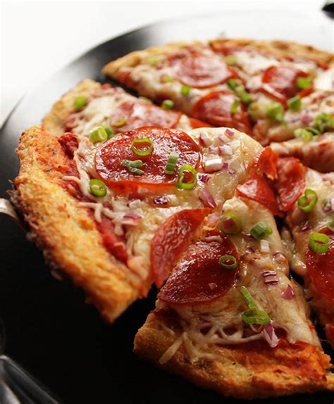 Easy Cauliflower Pizza Crust (GF) - Robust Recipes