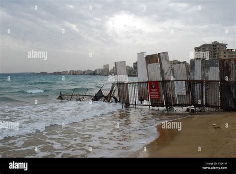 Restricted zone, ghost town, Varosha, Famagusta, Cyprus Stock Photo - Alamy