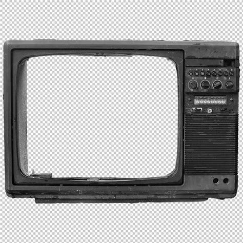 Retro tv, transparent PNG