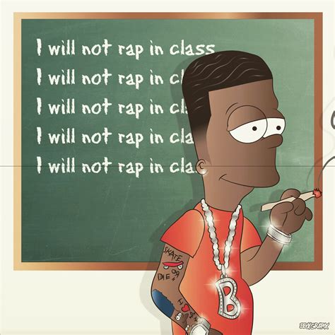 Black Bart, Adonis Williams | Simpsons art, American cartoons, Black ...