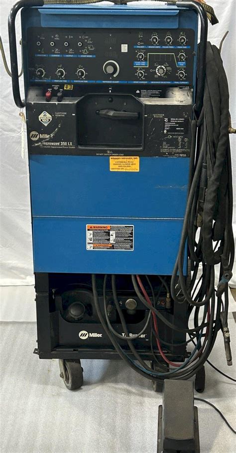 MILLER SYNCROWAVE 350 LX TIG WELDER | Great American Equipment Company