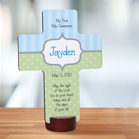 Personalized Holy Communion Cross | GiftsForYouNow