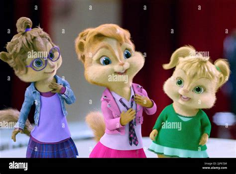 Jeanette brittany eleanor alvin chipmunks hi-res stock photography and images - Alamy