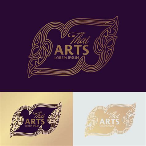 Logo Thai art traditional concept design background 24694696 Vector Art ...