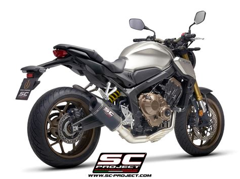 HONDA CB650R (2019 - 2020) Full Exhaust System 4-1, With SC1-M Muffler ...