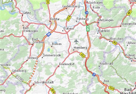 MICHELIN Mühlhausen map - ViaMichelin