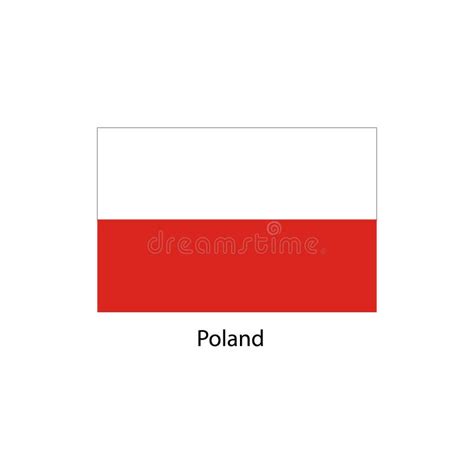 Poland Flag. Official Colors and Proportion Correctly. National Flag of ...