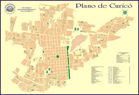 Curico Chile Mapa