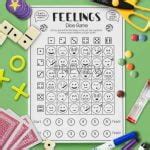 Feelings | Dice Speaking Game | Fun ESL Worksheet For Kids