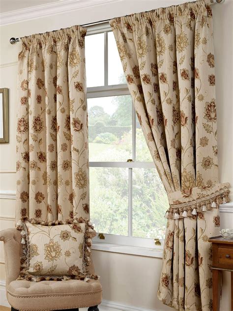 Portofino Lined Curtains In Natural | Free UK Delivery | Terrys Fabrics