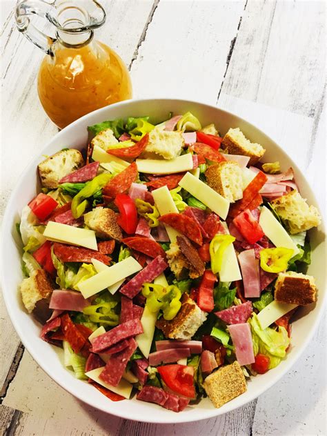 Italian Sub Chopped Salad - Cooks Well With Others