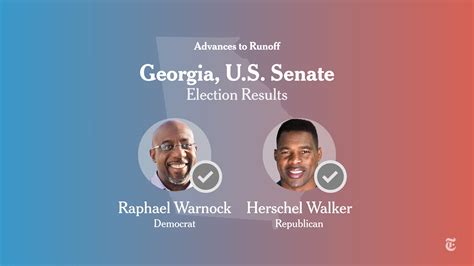 Georgia U.S. Senate Election Results 2022: Warnock and Walker Advance ...