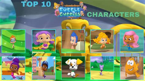 Top 10 Favourite Bubble Guppies Characters by GeoNonnyJenny on DeviantArt