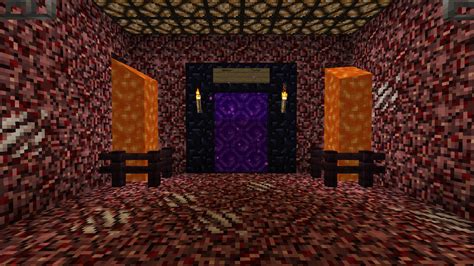 My Nether Portal Room by MamesTheDragon on DeviantArt