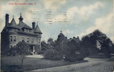 Toledo State Hospital Ohio Postcard