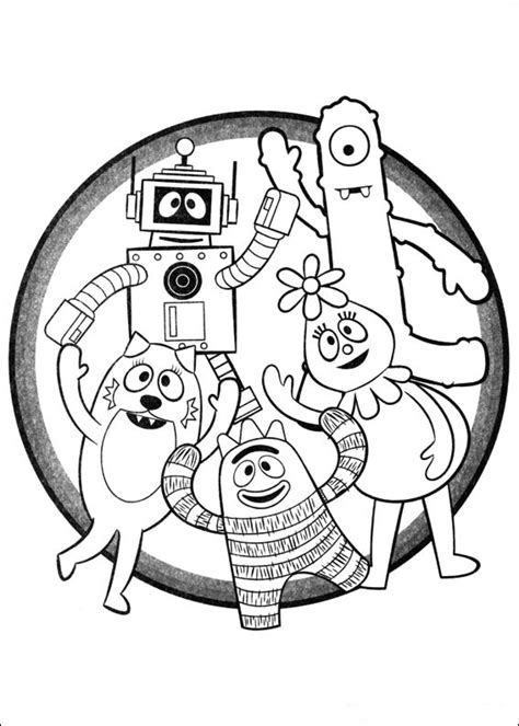 Fun Coloring Pages: Yo Gabba Gabba Coloring Pages