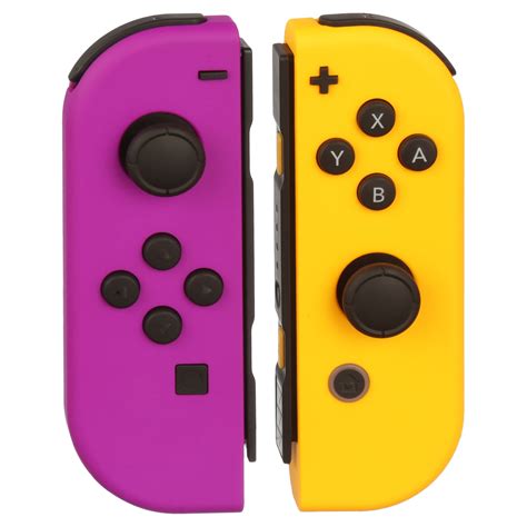 Buy Nintendo Switch Joy-Con Pair, Neon Purple and Neon Orange Online at ...