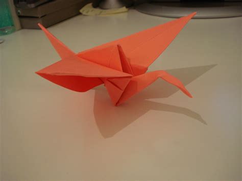 Flapping Origami Crane : 9 Steps - Instructables