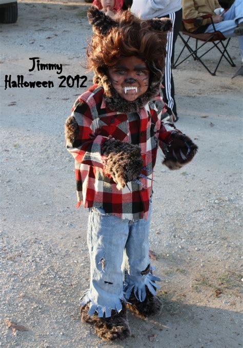 Jimmy's homemade werewolf costume | Werewolf costume kids, Werewolf ...