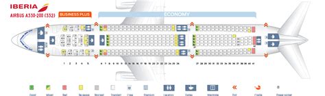 Seat Map Of Airbus A330 200 - Image to u