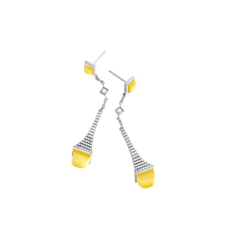 Cleo Diamond Drop Earrings – Uniq Gold
