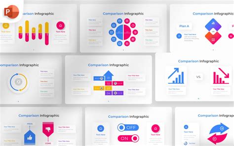 Comparison PowerPoint Infographic Template - TemplateMonster