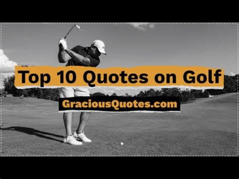 80 Most Inspiring Quotes About Golf (SUCCESS)