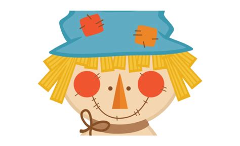 Scarecrow Vector Printable Cartoon - Clip Art Library