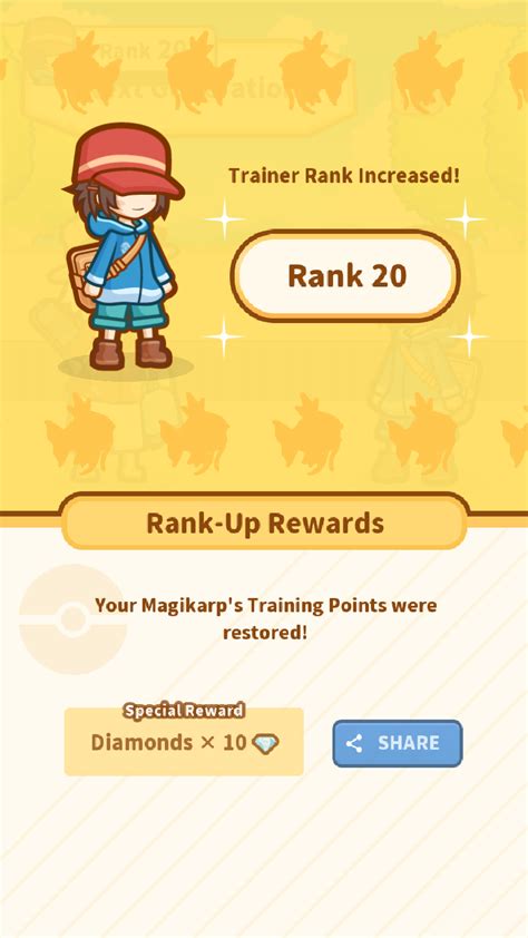 Level 20!!! : r/pokemonmagikarpjump