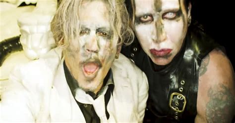 Watch Johnny Depp Join Marilyn Manson in NSFW 'Say10' Video - Rolling Stone