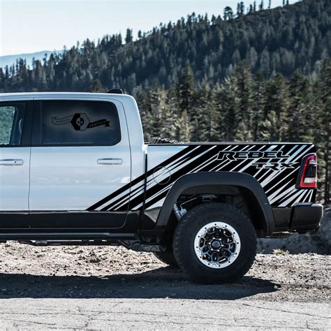 Dodge Ram Rebel Decals