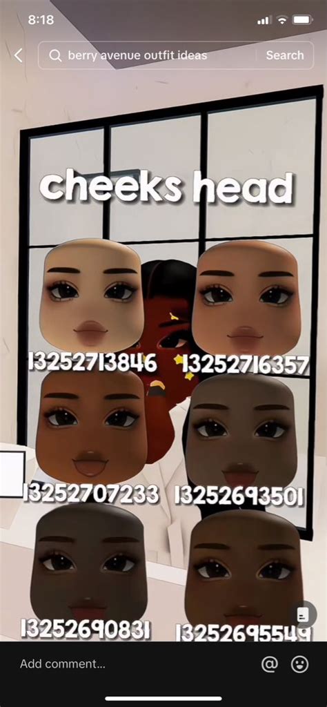 Pin on berry avenue codes ⭐️ | Black hair roblox, Berries, Face id