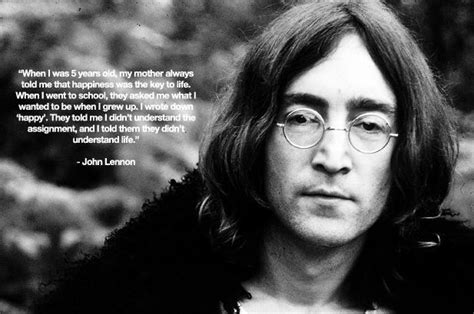 Quotes About Happiness John Lennon. QuotesGram