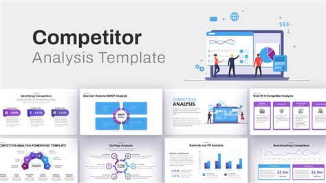 Competitor Analysis Template for Presentations | PowerPoint Slides