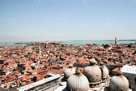 An aerial view of Venice in Italy 7967081 Stock Photo at Vecteezy