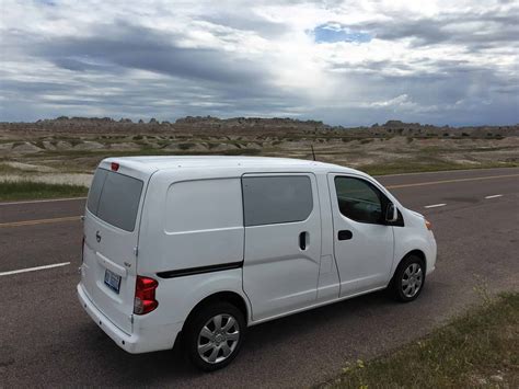 Nissan NV200 Campervan at Badlands - Odyssey Camper